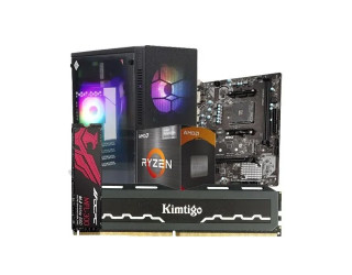 Budget Pc-Deal With AMD Ryzen 5 5500GT Processor and PC Power X2601 BK Casing With Power Supply