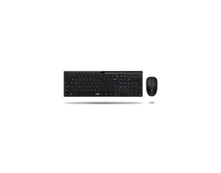 Rapoo X8100 Wireless Multimedia Keyboard & Mouse  Black Combo