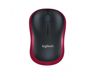 Logitech M185 Wireless Red Mouse