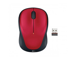 Logitech M235 Red Wireless Mouse