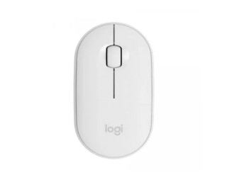 Logitech M350 Pebble Off-White Wireless Mouse