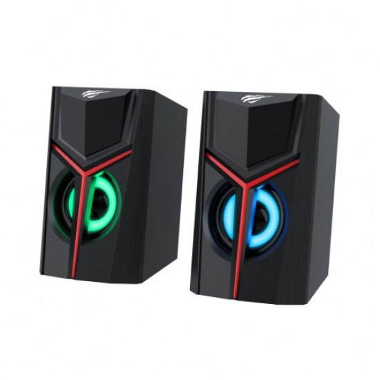 HAVIT SK206 GAMENOTE RGB LIGHT STEREO USB GAMING SPEAKER