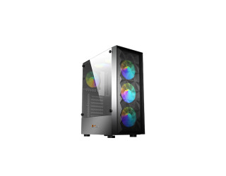 PC POWER WIND FURY MESH DESKTOP GAMING CASING WITH 350WATT PSU