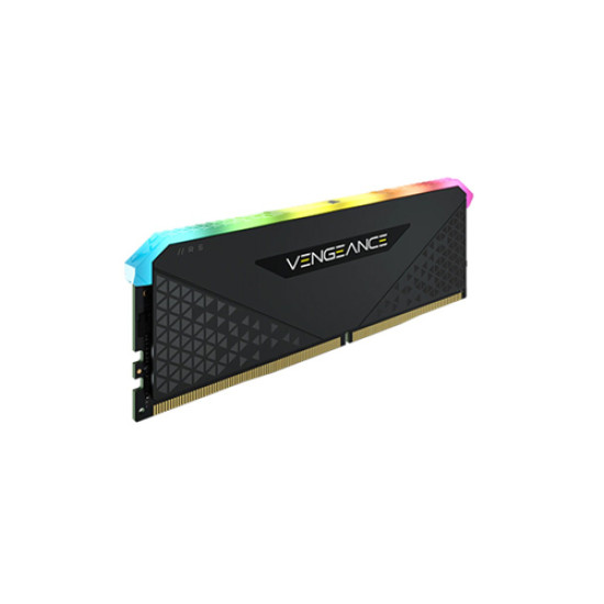  Corsair VENGEANCE RGB RS 16GB (1 x 16GB) DDR4 DRAM 3200MHz C16 Black Desktop RAM