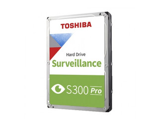 Toshiba S300 Pro 6TB 7200rpm 3.5 Inch Surveillance Hard Drive