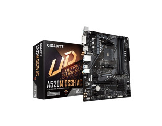 GIGABYTE A520M DS3H AC Ultra Durable AM4 Micro-ATX Motherboard