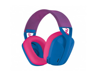 Logitech G435 Bluetooth Blue and Raspberry Gaming Headphone