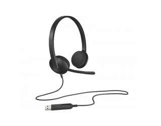 Logitech H340 Stereo USB Headset with Microphone
