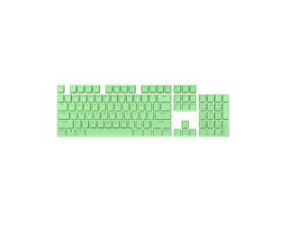  Corsair PBT Double-Shot Pro Keycap Mod Kit - Mint Green