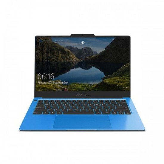 Avita Liber V14 Core i5 11th Gen 14 inch FHD Laptop Snowflakes on Mountain Blue