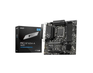 MSI PRO B760M-A WIFI mATX Motherboard