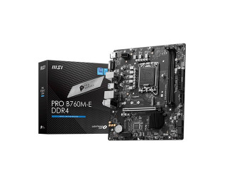 MSI PRO B760M-E DDR4 mATX Motherboard