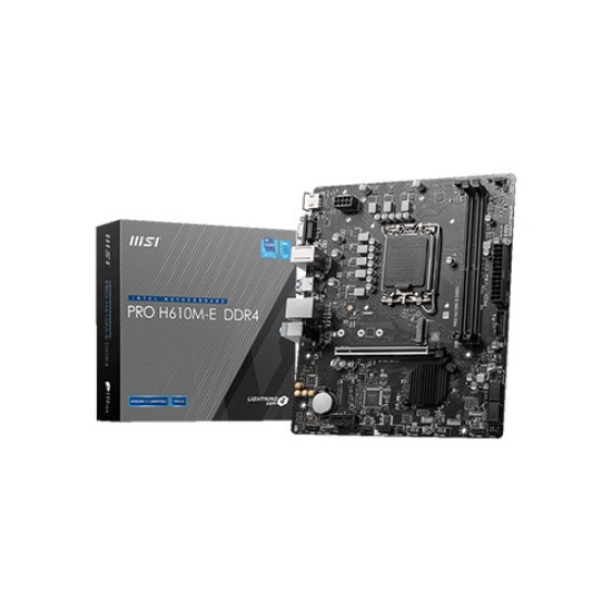 MSI PRO H610M-E DDR4 mATX Motherboard
