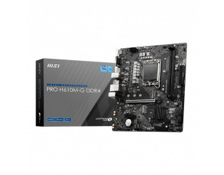 MSI PRO H610M-G DDR4 Micro-ATX Motherboard