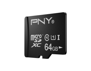 PNY 64GB microSDXC Class-10 Flash Memory Card