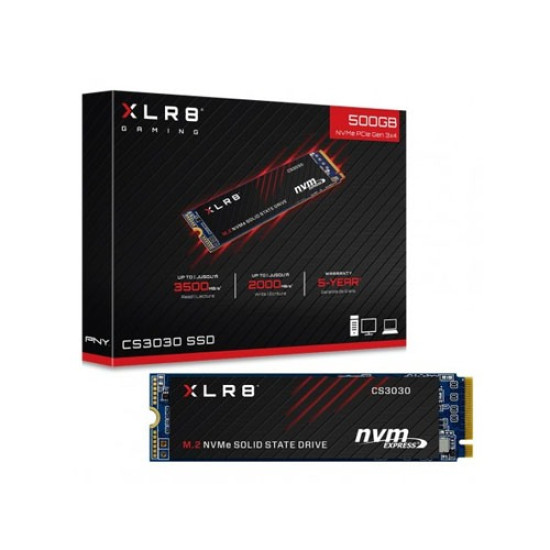 PNY XLR8 CS3030 500GB M.2 2280 PCIe SSD
