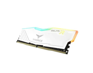 TEAM T-FORCE DELTA RGB WHITE 8GB 3200MHz DDR4 Desktop Gaming RAM