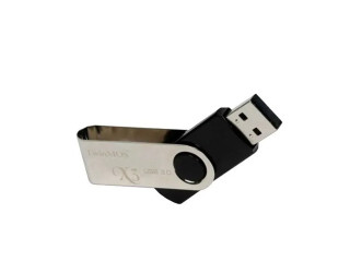 Twinmos X3 64GB USB 3.1 Gen 1 Black Silver Pen Drive