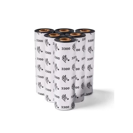 Zebra 3300 Premium Wax-Resin Ribbon 156mmx450m