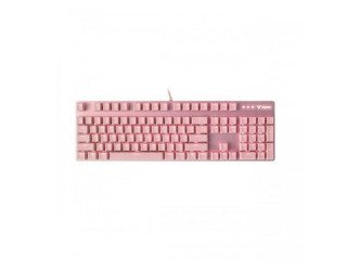 Rapoo V500 PRO Backlit USB Mechanical Gaming Keyboard Pink