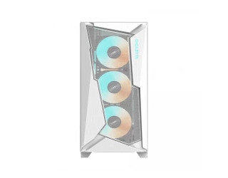 Gigabyte C301 GLASS Mid Tower White (Tempered Glass Side Window) ATX Gaming Desktop Case