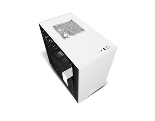 NZXT H210 Mini-ITX Casing with Tempered Glass White/Black