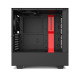 NZXT H510i Compact Mid-Tower Black-Red Casing with Smart Device 2