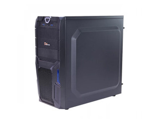 PC Power 180D Mid Tower Black ATX Desktop Case with Standard PSU