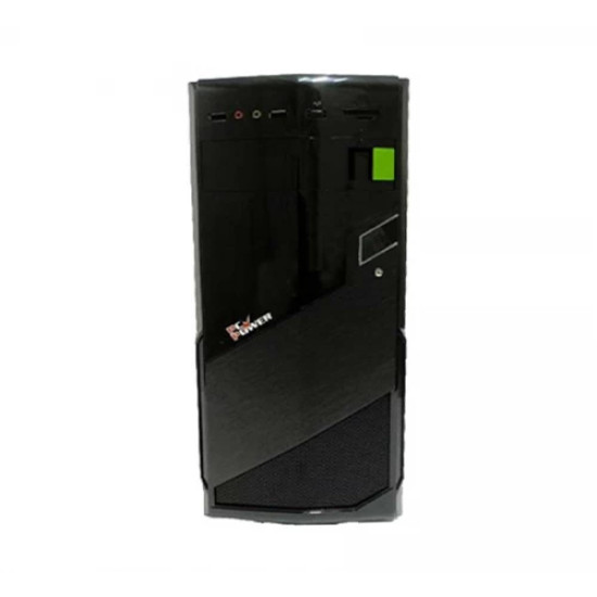  PC POWER 180J-1Ux3.0 MID TOWER DESKTOP CASE WITH PSU