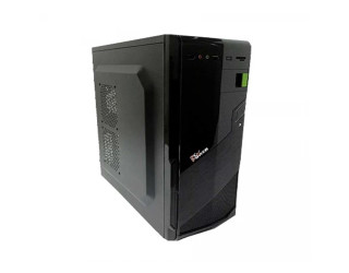 PC Power 180J Mid Tower Black Desktop Casing with Standard PSU