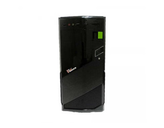 PC Power 180J Mid Tower Black Desktop Casing with Standard PSU
