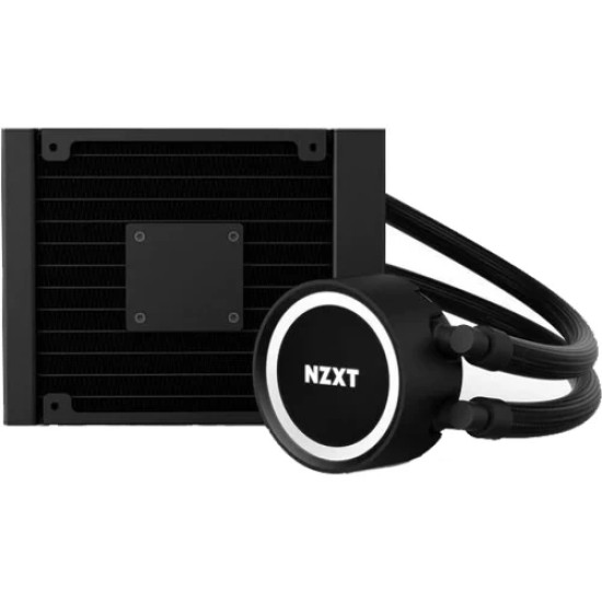 NZXT Kraken 120 AIO Liquid CPU Cooler with Aer P120 and RGB LED
