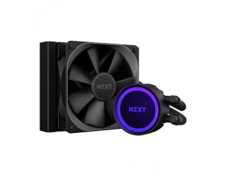 NZXT Kraken 120 AIO Liquid CPU Cooler with Aer P120 and RGB LED