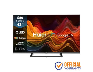 Haier H43S80GUX 43" QLED 4K UHD Google TV