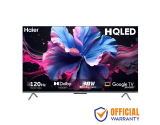Haier H55P7UX 55 Inch Voice Control HQLED 4K Smart Google TV