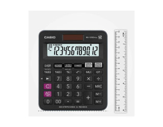 CASIO MJ-120D Plus-BK 12 Digit Check & Recheck Mini Desk Type Desktop Calculator