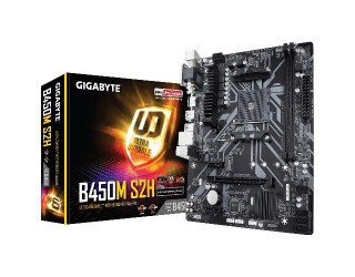 Gigabyte B450M S2H AMD AM4 Micro ATX Motherboard