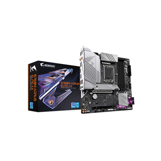 Gigabyte B760M AORUS ELITE AX 13th and 12th Gen Motherboard