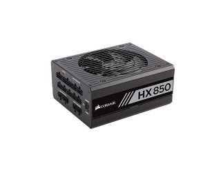 CORSAIR HX SERIES HX850 850 WATT 80 PLUS PLATINUM CERTIFIED FULLY MODULAR POWER SUPPLY